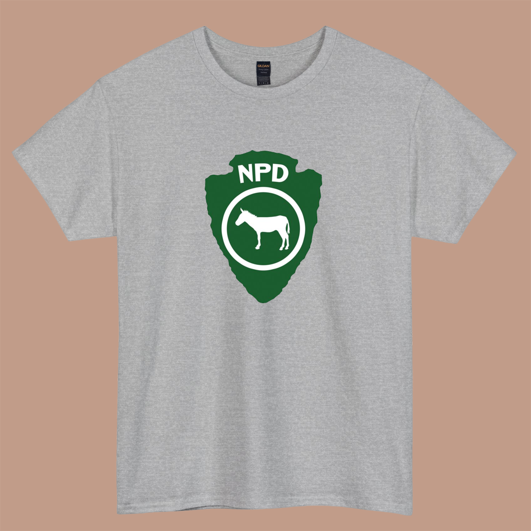 National Park Disservice LOGO short sleeve t shirt S-3XL -P