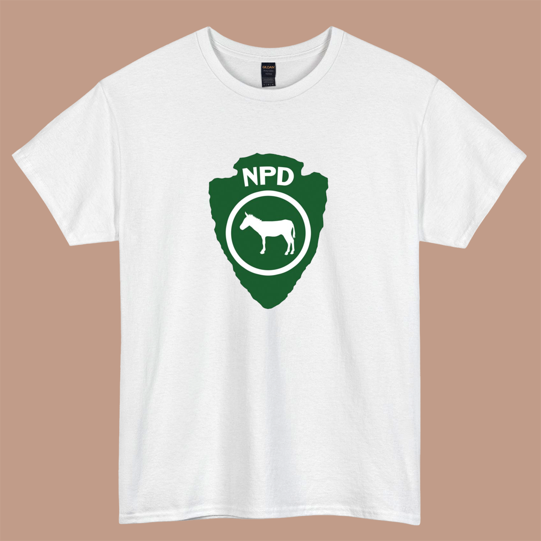 National Park Disservice LOGO short sleeve t shirt S-3XL -P