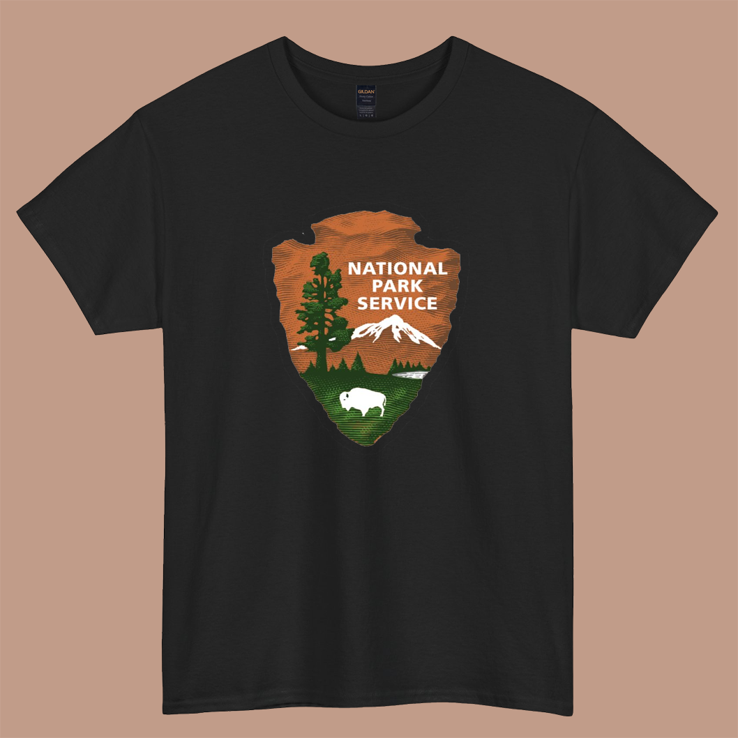 National Park Service logo SHORT SLEEVE T SHIRT S-3XL- P