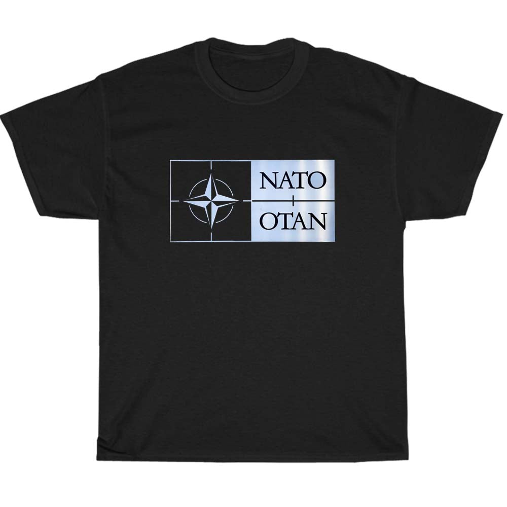 Nato Otan Military Defense Logo Men's Unisex T Shirt Size S to 3XL