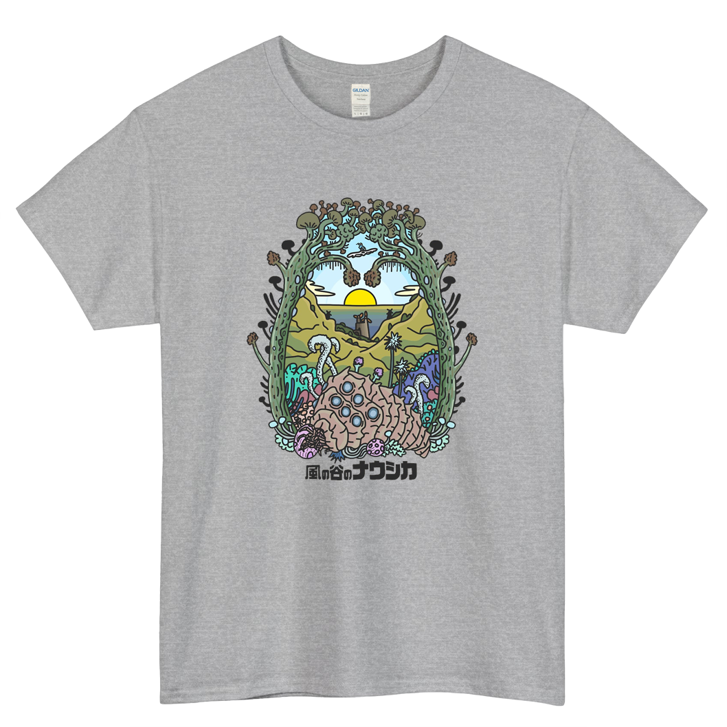 Nausicaa Of The Valley Wind Logo Mens Unisex Short Sleeve T-Shirt Size S-3XL - P