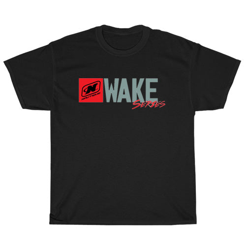 Nautique Boats Active logo Mens Unisex Short Sleeve Black T-Shirt Size S-3XL