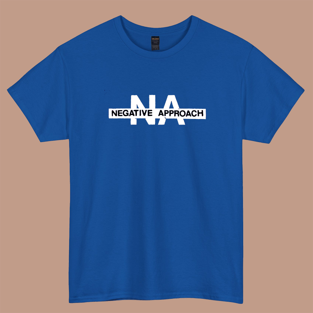 Negative Approach Logo short sleeve t shirt size S-3XL -P