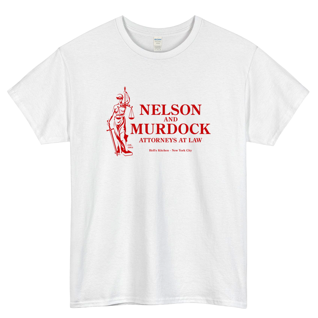 Nelson and Murdock Logo Mens Unisex Short Sleeve T-Shirt Size S-3XL - P