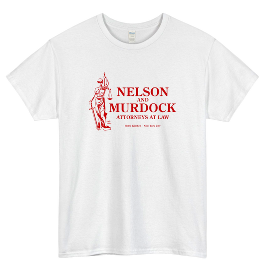 Nelson and Murdock Logo Mens Unisex Short Sleeve T-Shirt Size S-3XL - P