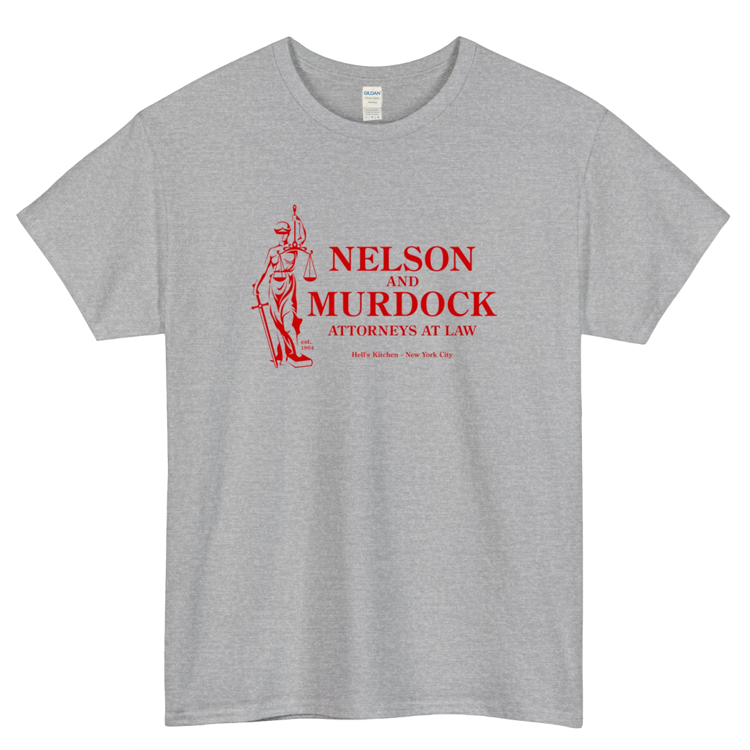 Nelson and Murdock Logo Mens Unisex Short Sleeve T-Shirt Size S-3XL - P