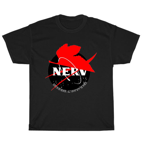 Nerv Logo Men's Unisex T Shirt Size S to 3XL