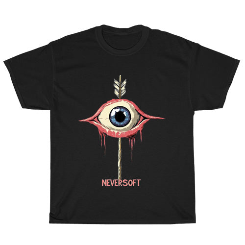 Neversoft Logo Men's Unisex T Shirt Size S to 3XL