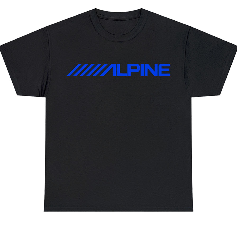 New Alpine Audio Logo Men's Unisex T Shirt Size S to 3XL