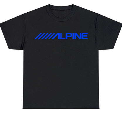 New Alpine Audio Logo Men's Unisex T Shirt Size S to 3XL