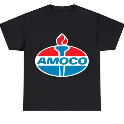 New Amoco Standard Oil Company Logo Men's Unisex T Shirt Size S to 3XL