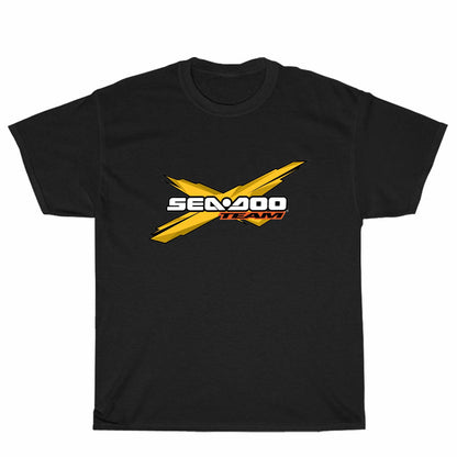 New Bombardier Seadoo Team Logo Unisex Men's T Shirt Size S to 3XL