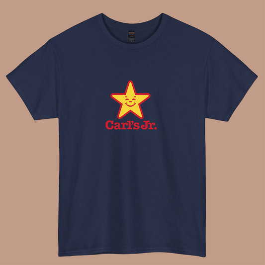 New Carl's Jr Logo SHORT SLEEVE T SHIRT SIZE S-3XL -P