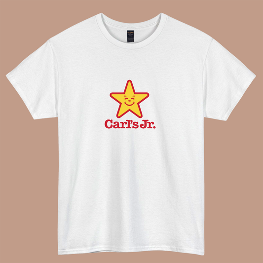 New Carl's Jr Logo SHORT SLEEVE T SHIRT SIZE S-3XL -P