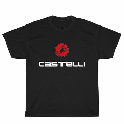 New Castelli Cycling Bike Sport Logo T-Shirt American Funny Logo Unisex Men's T Shirt Size S to 3XL