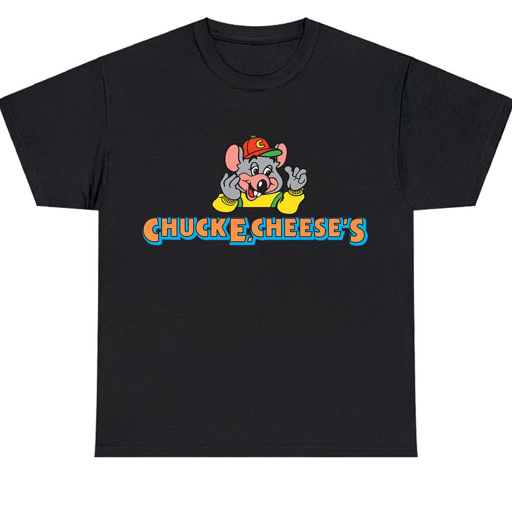 New Chuck E Cheese Restaurant Logo Men's Unisex T Shirt Size S to 3XL