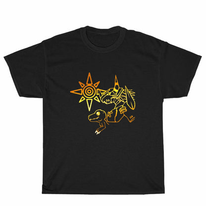 New DIGIMON Crest of Wargraymon Anime Logo Unisex Men's T Shirt Size S to 3XL