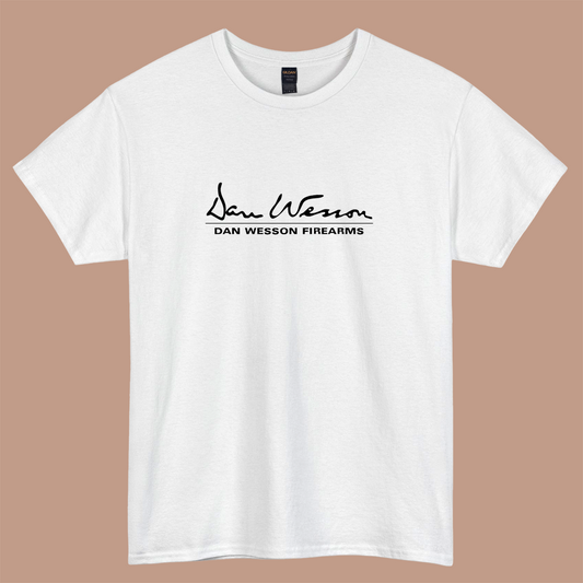 New Dan Wesson Firearms logo short sleeve t shirt size S-3XL -P