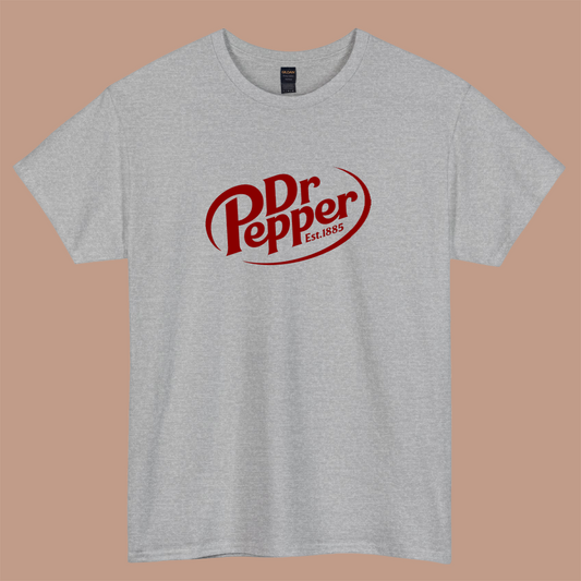 New Dr Pepper Logo short sleeve t shirt size S-3XL -P