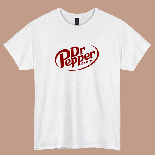 New Dr Pepper Logo short sleeve t shirt size S-3XL -P