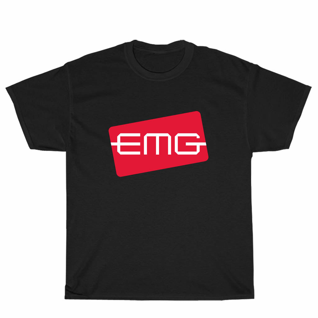 New EMG Pickups Guitars Logo Unisex Men's T Shirt Size S to 3XL