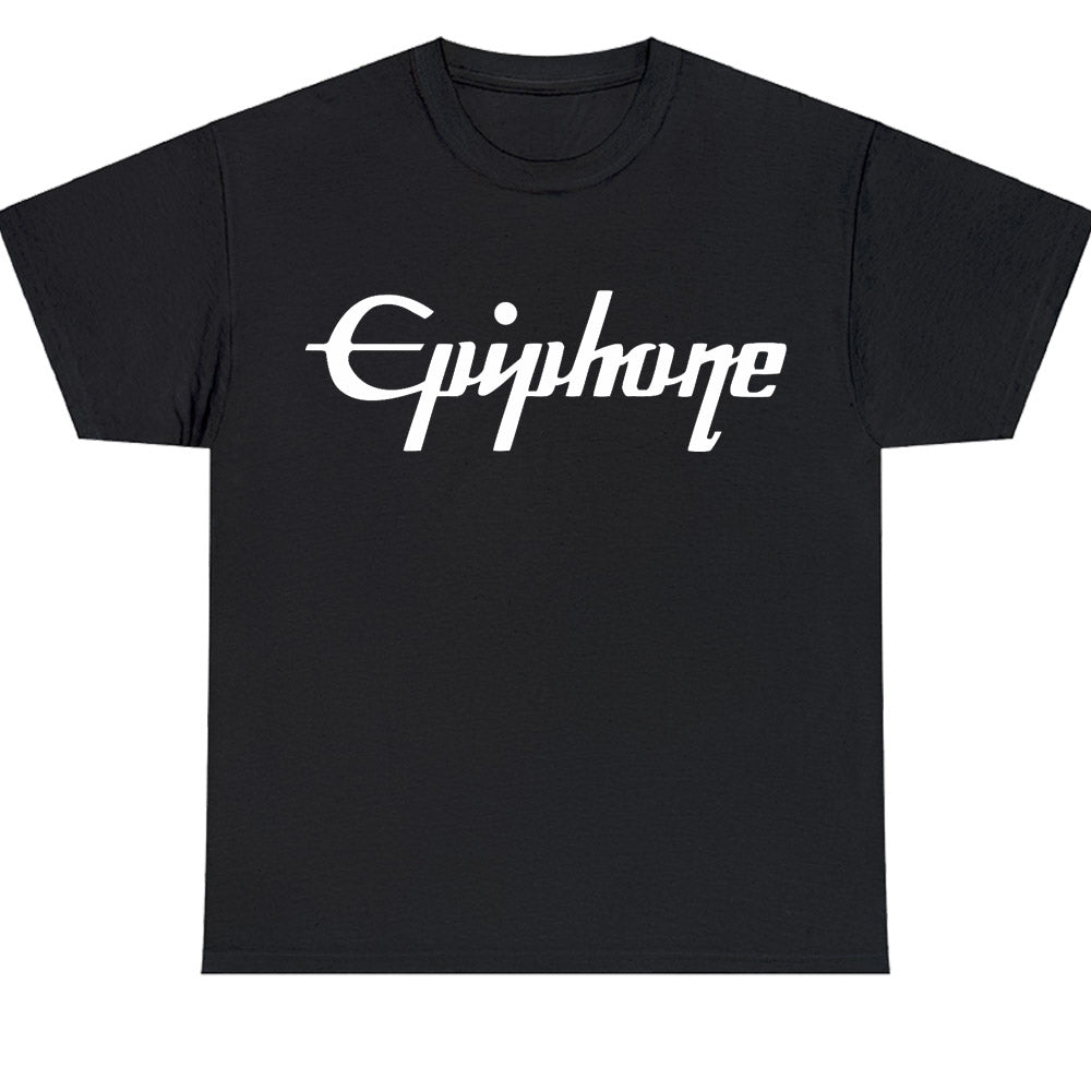 New Epiphone Guitar Logo Men's Unisex T Shirt Size S to 3XL