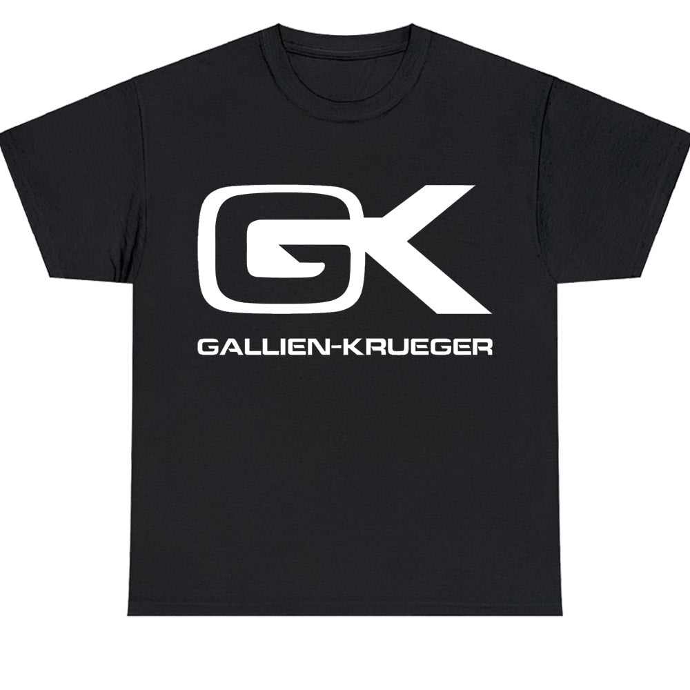 New Gallien Krueger Bass Amplifiers Logo Men's Unisex T Shirt Size S to 3XL