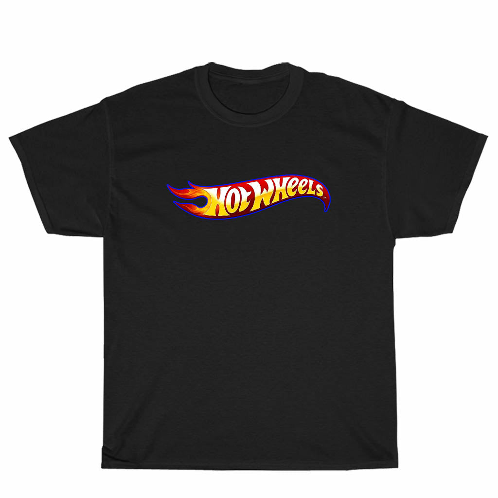New Hot Wheels Logo Unisex Men's T Shirt Size S to 3XL