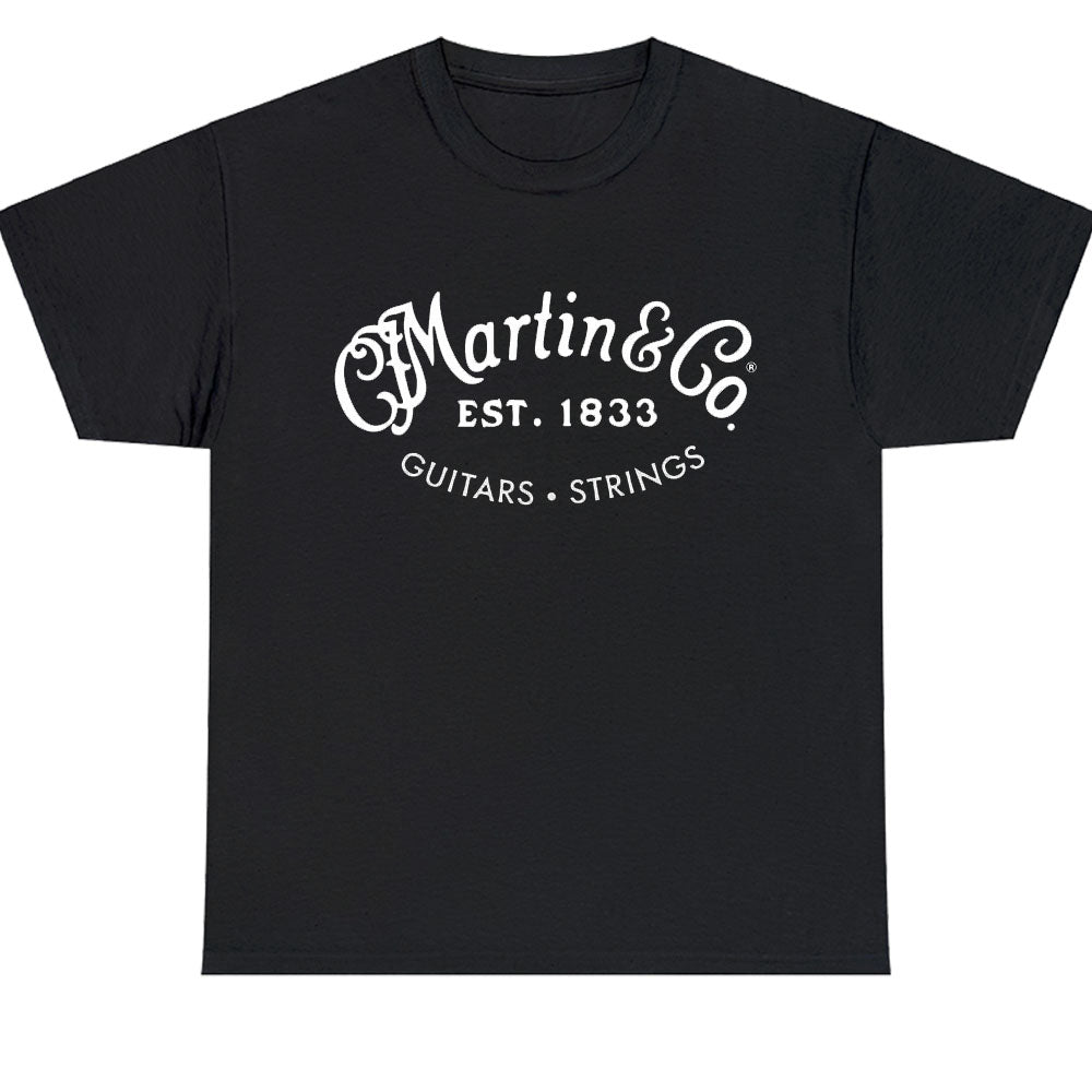 New Martin&Co Guitars Logo Men's Unisex T Shirt Size S to 3XL