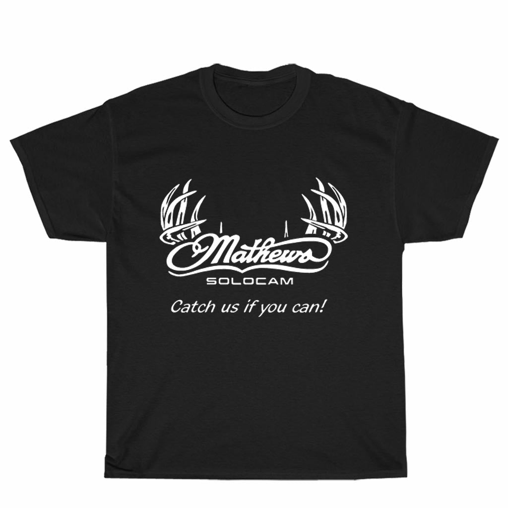 New Mathews Bows Logo T-Shirt American Funny Logo Unisex Men's T Shirt Size S to 3XL