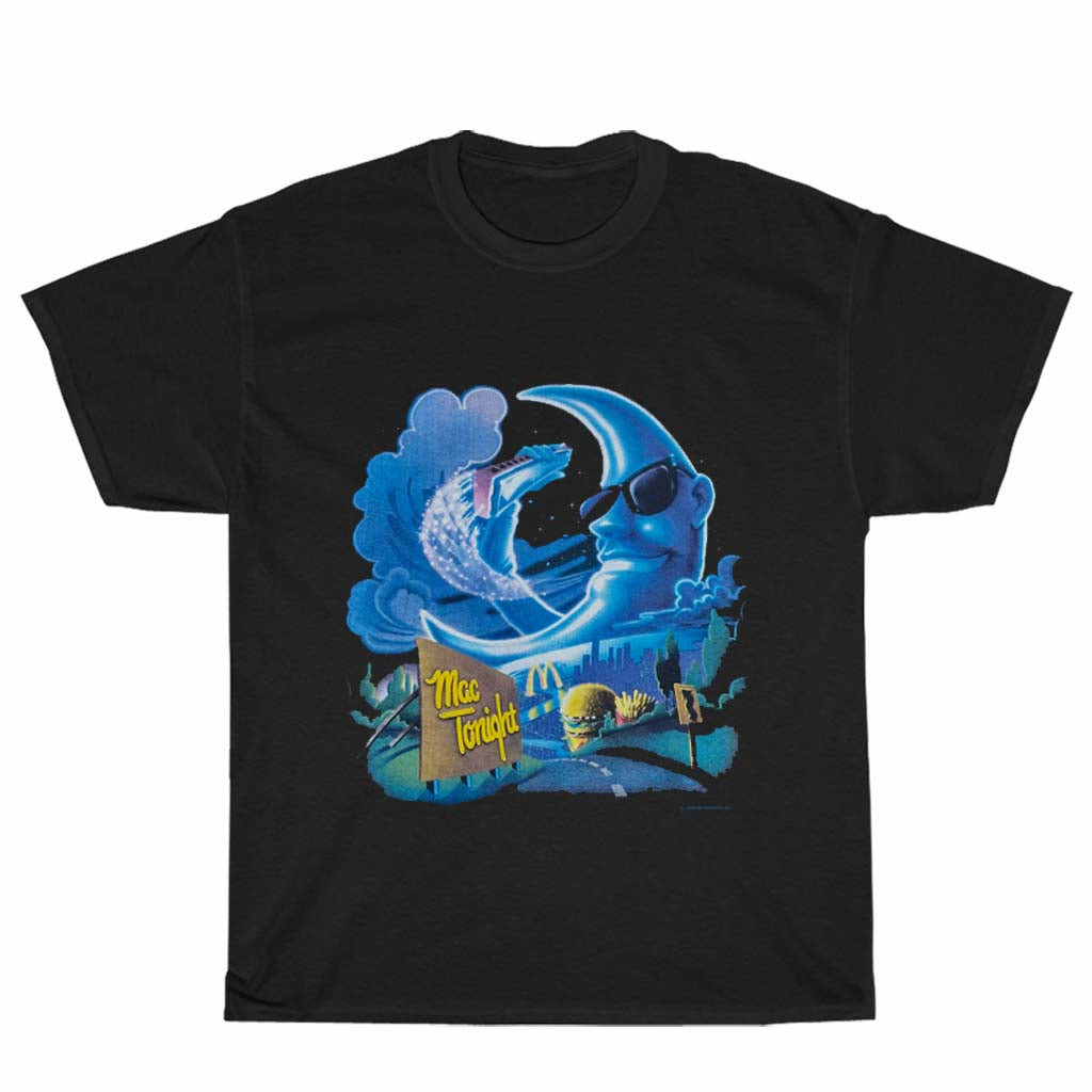 New McDonalds Mac Tonight T-Shirt Logo Unisex Men's T Shirt Size S to 3XL