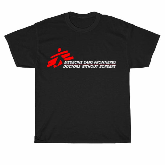 New Medecins Sans Frontieres MSF Doctor's Logo Unisex Men's T Shirt Size S to 3XL