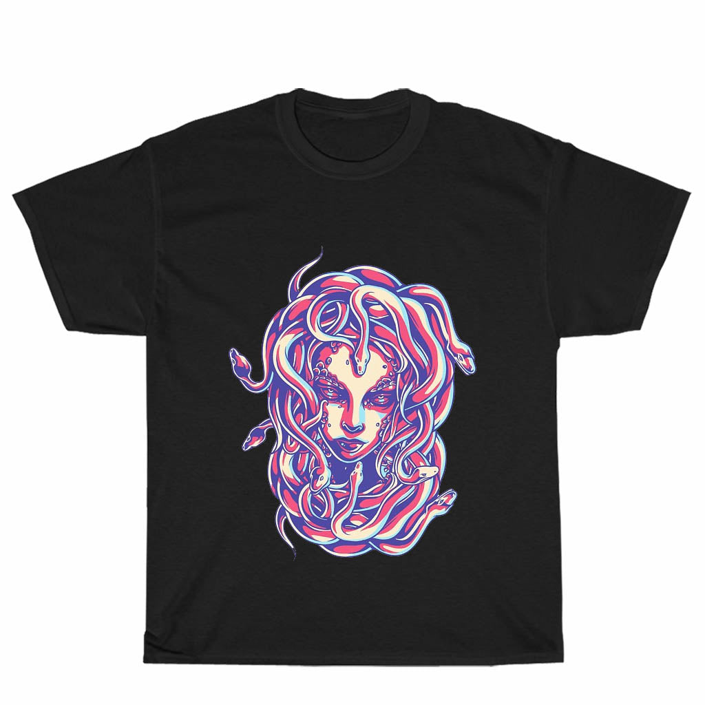 New Medussa Snakes Logo Unisex Men's T Shirt Size S to 3XL