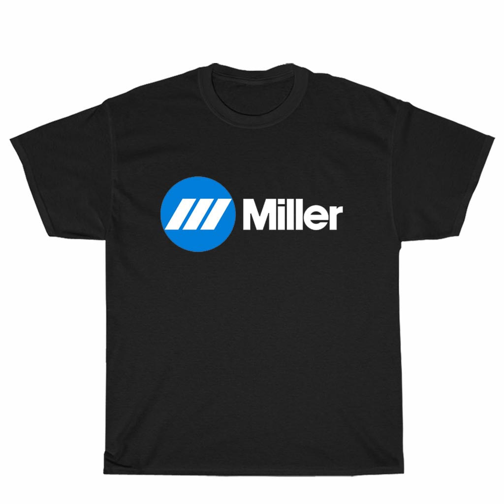 New Miller Welding Equipment Logo T-Shirt American Funny Logo Unisex Men's T Shirt Size S to 3XL