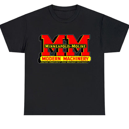 New Minneapolis Moline Machinery Logo Men's Unisex T Shirt Size S to 3XL