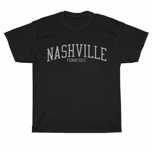 New Nashville Tennessee Logo Unisex Men's T Shirt Size S to 3XL