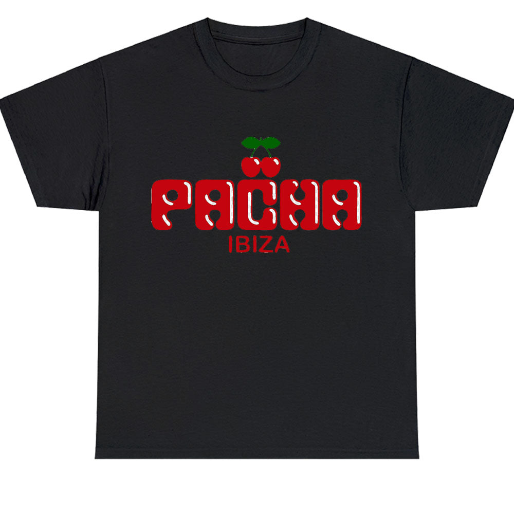 New Pacha Ibiza Deep & House Logo Men's Unisex T Shirt Size S to 3XL