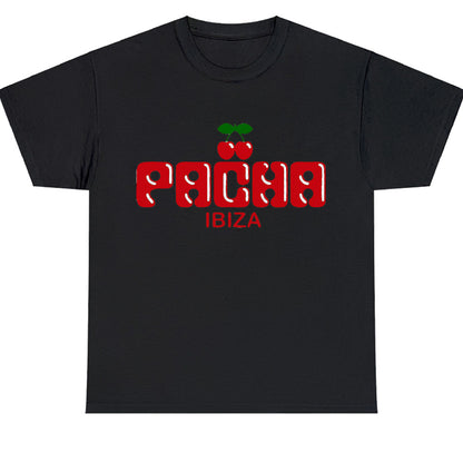 New Pacha Ibiza Deep & House Logo Men's Unisex T Shirt Size S to 3XL