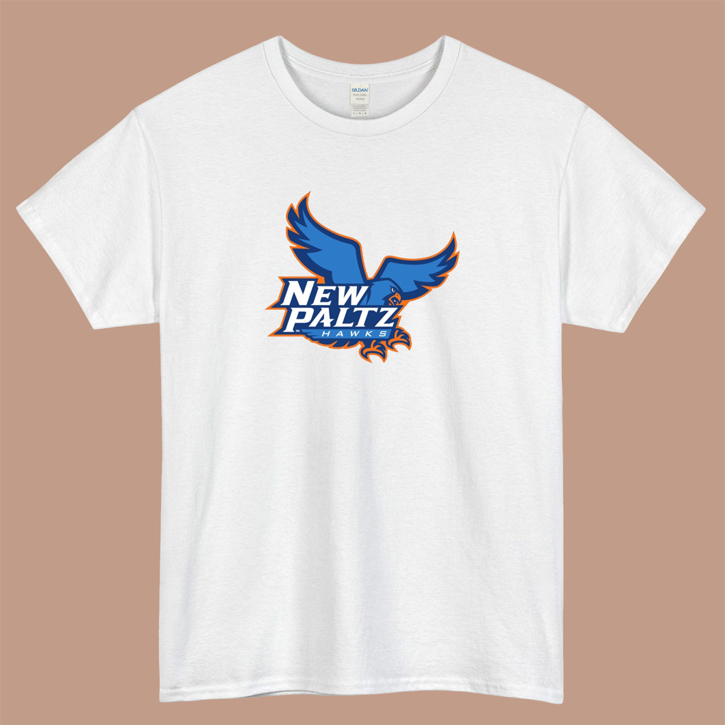 New Paltz hawks Logo Mens Unisex Short Sleeve T-Shirt Size S-3XL - P