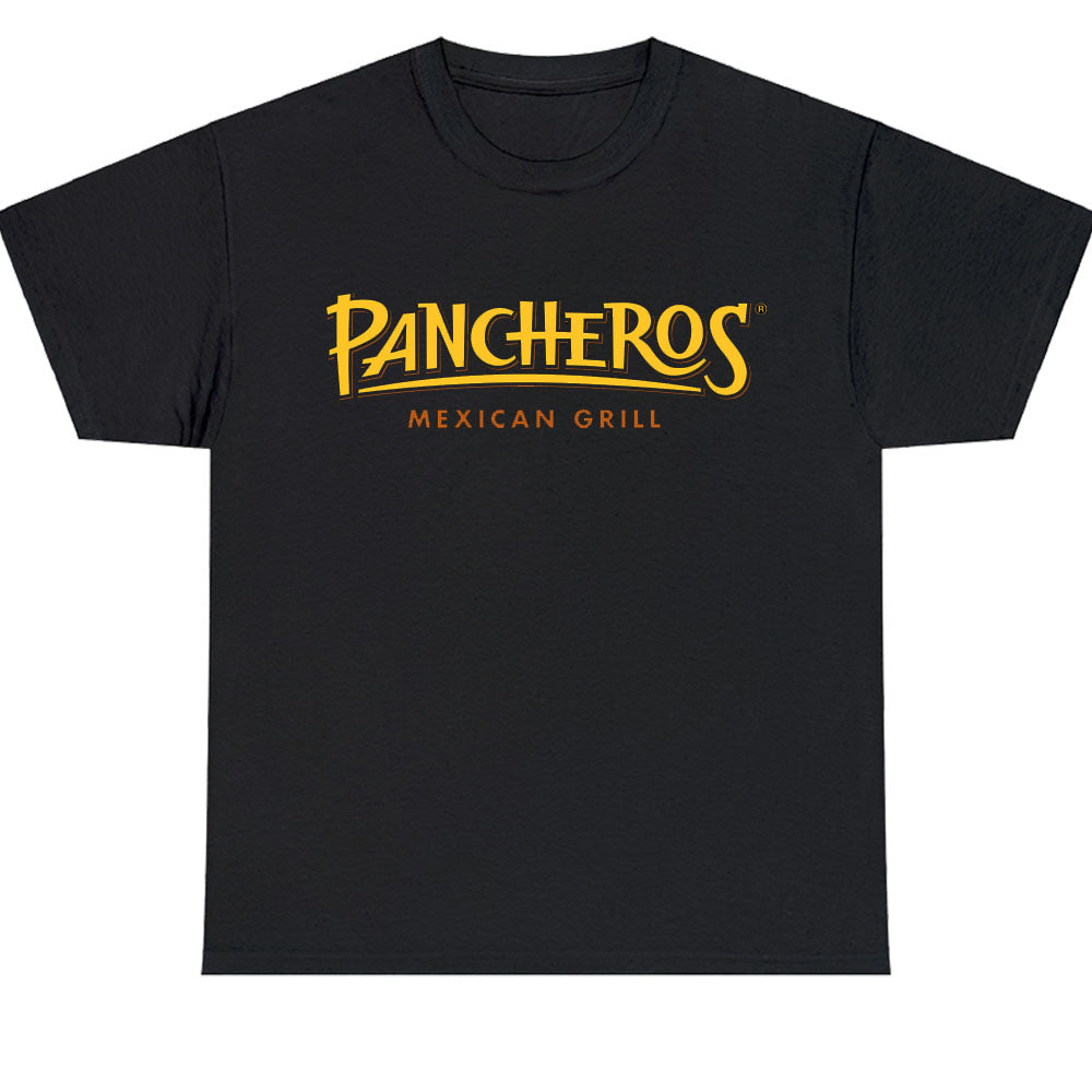 New Pancheros Mexican Grill Logo Men's Unisex T Shirt Size S to 3XL