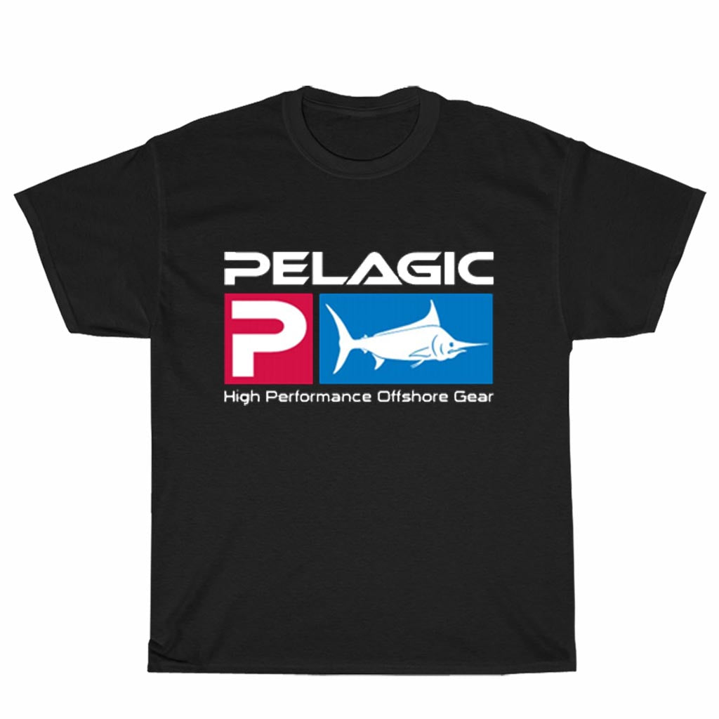 New Pelagic Fishing High Performance Logo Men's T Shirt USA Funny Logo Unisex Men's T Shirt Size S to 3XL
