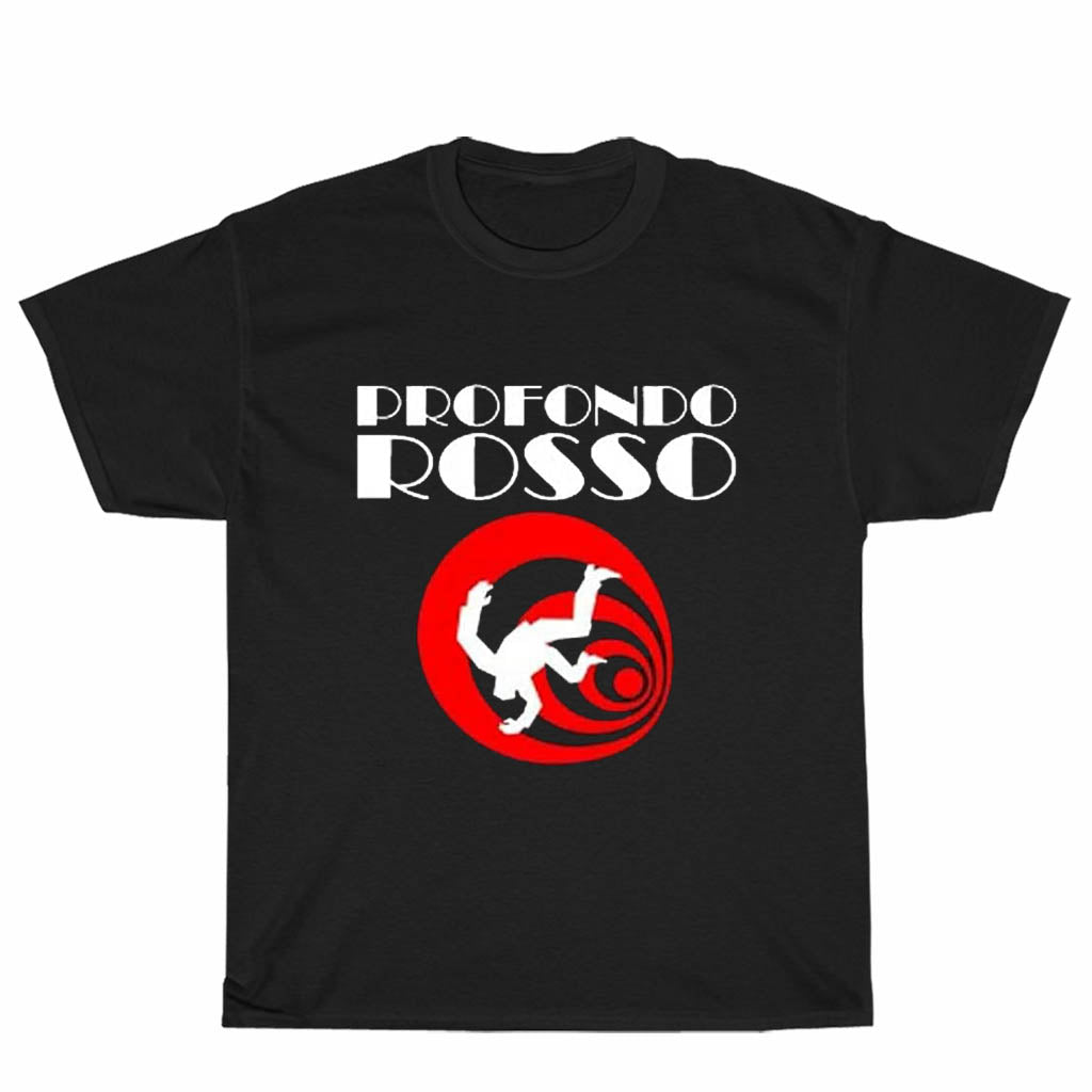 New Profndo Rosso Deep Red Logo Unisex Men's T Shirt Size S to 3XL