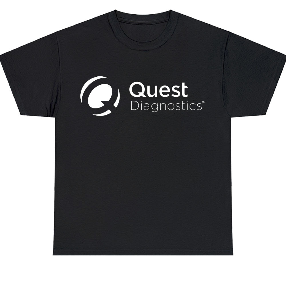 New QUEST Diagnostics Logo Men's Unisex T Shirt Size S to 3XL