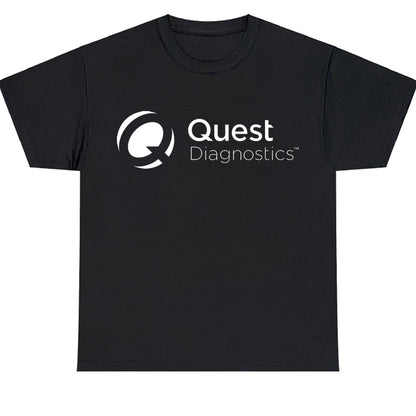New QUEST Diagnostics Logo Men's Unisex T Shirt Size S to 3XL
