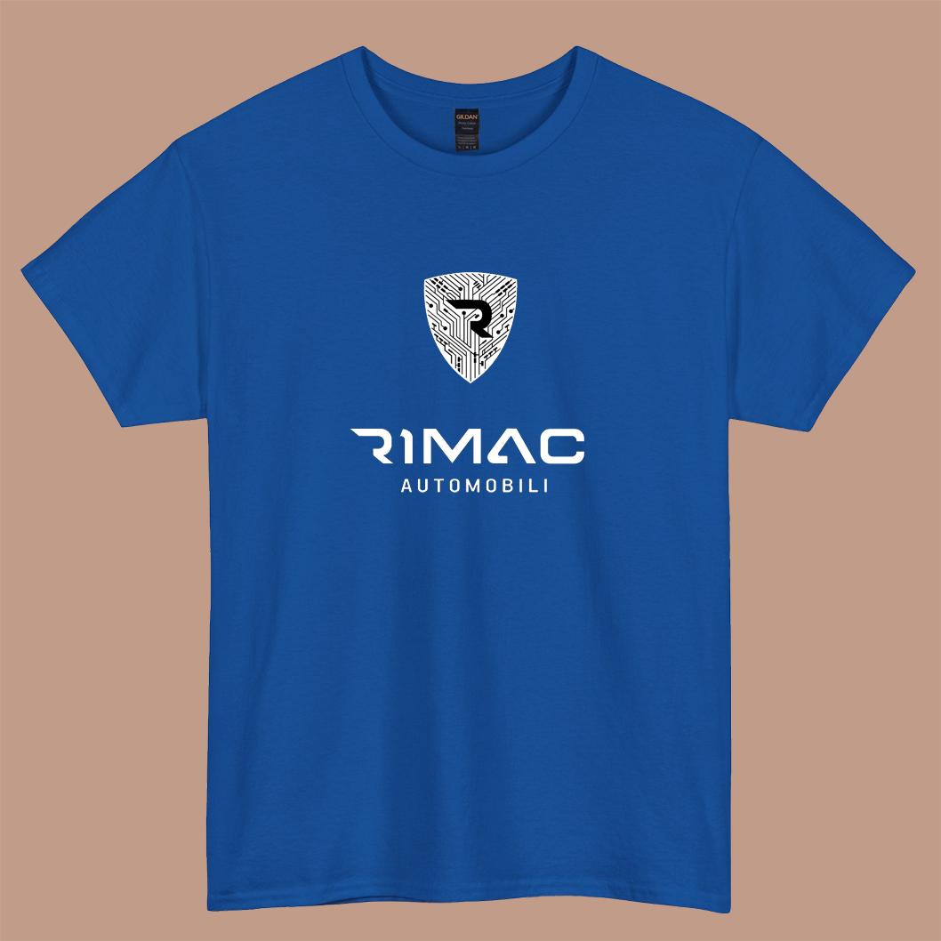 New Rimac Automobili Car Logo short sleeve t shirt S-3XL-P
