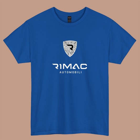 New Rimac Automobili Car Logo short sleeve t shirt S-3XL-P