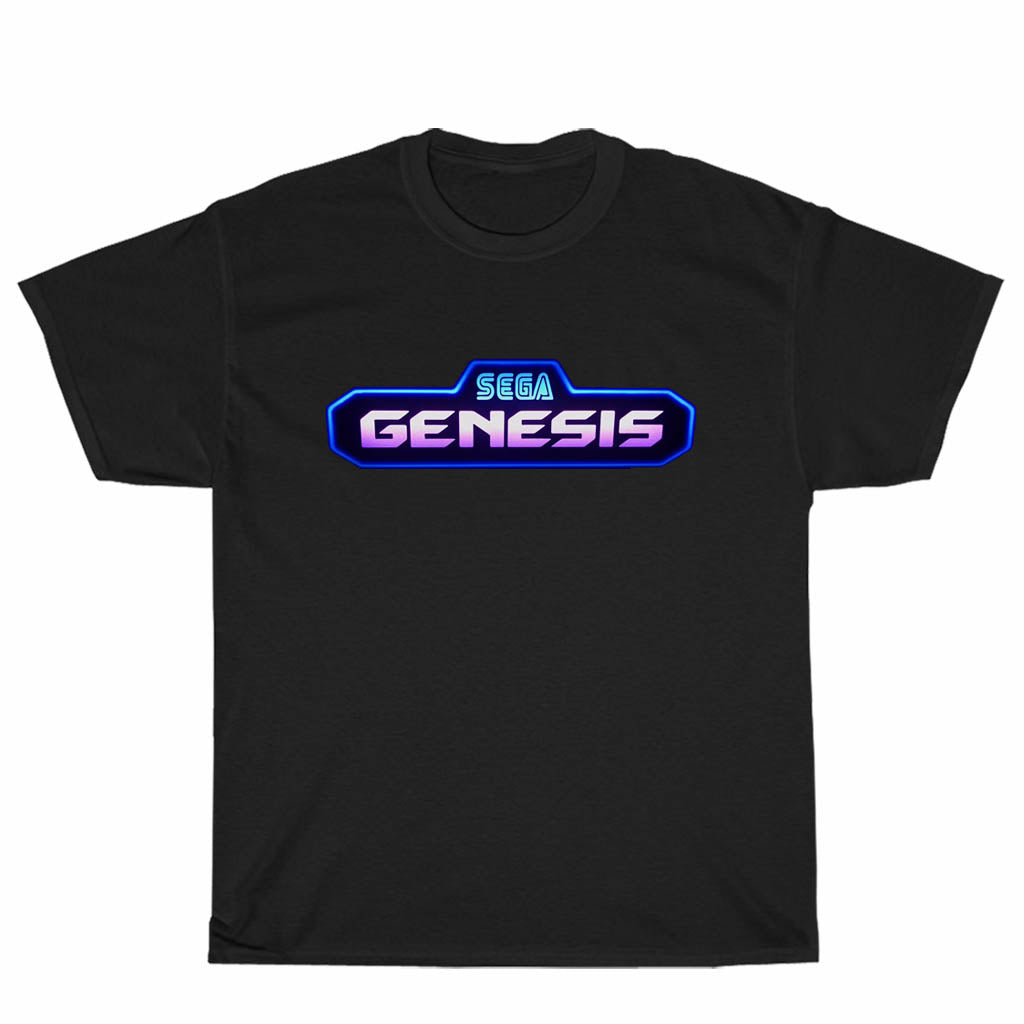 New SEGA Genesis Logo Unisex Men's T Shirt Size S to 3XL