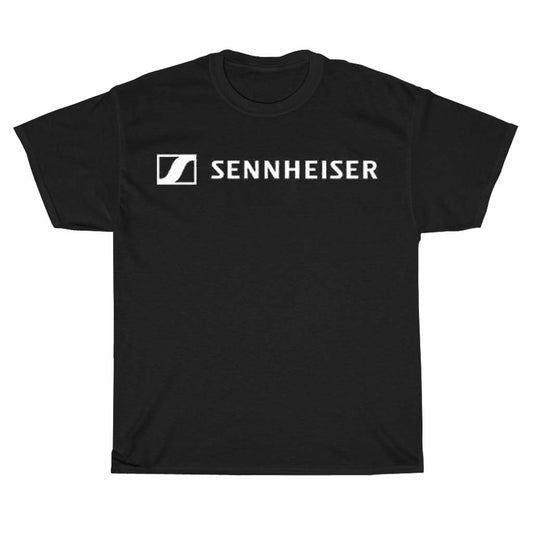 New SENNHEISER T-Shirt Tee Logo Unisex Men's T Shirt Size S to 3XL