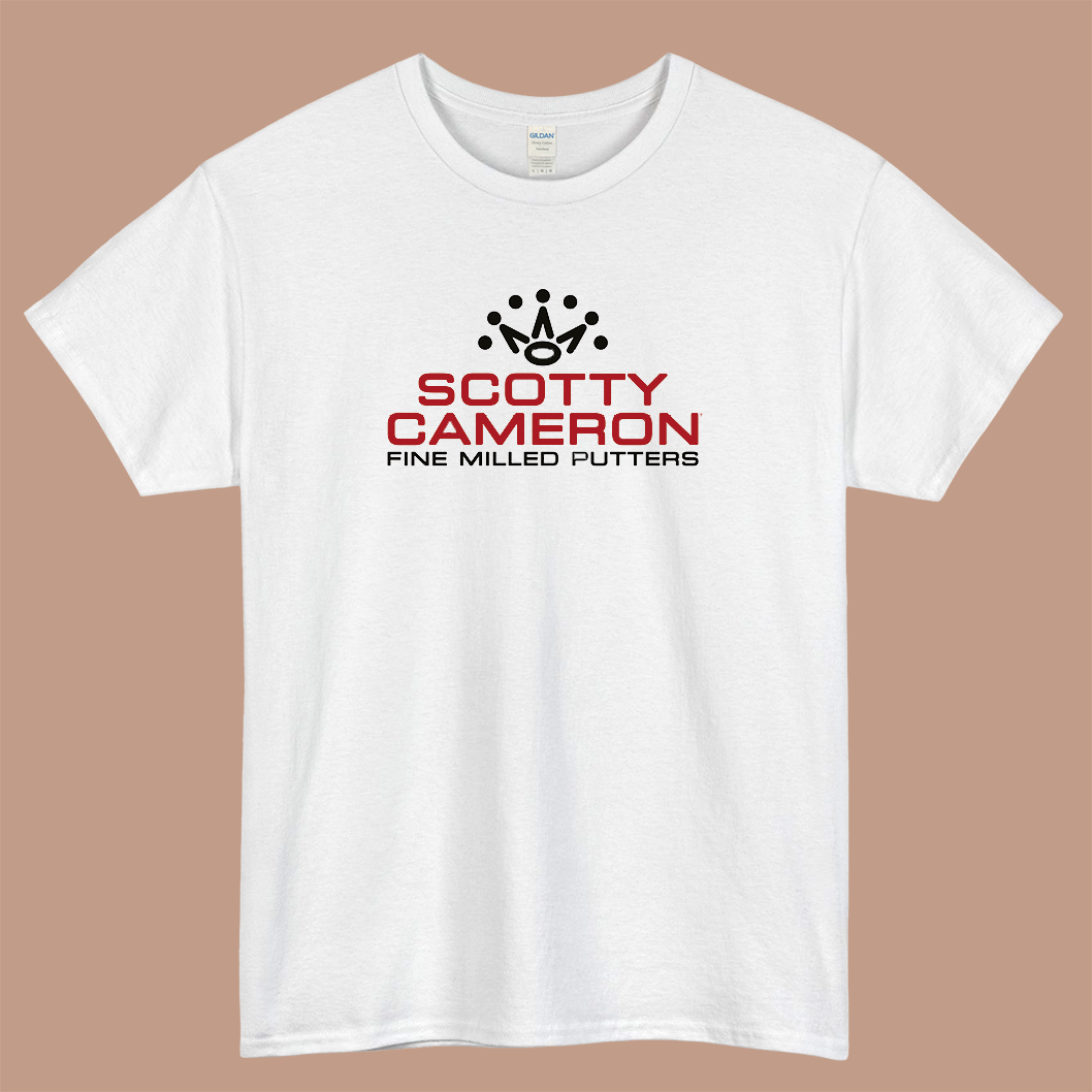 New Scotty Cameron Logo Mens Unisex Short Sleeve T-Shirt Size S-3XL - P