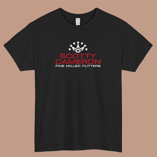 New Scotty Cameron Logo Mens Unisex Short Sleeve T-Shirt Size S-3XL - P